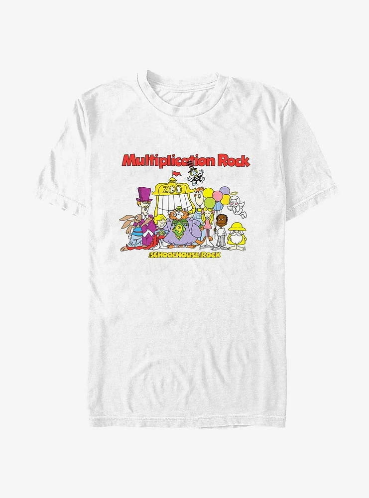 Schoolhouse Rock Multiplication Group T-Shirt