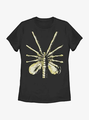 Alien Face Hugger Womens T-Shirt