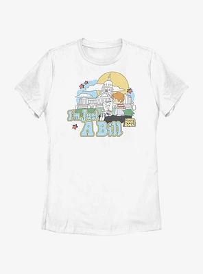 Schoolhouse Rock Just A Bill Womens T-Shirt