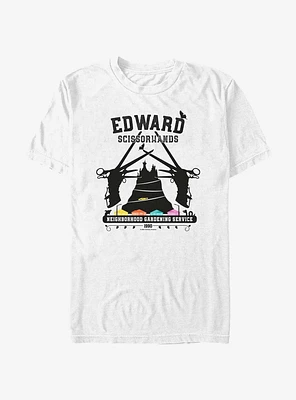 Edward Scissorhands Gardening Service Logo T-Shirt