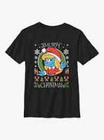 The Smurfs Merry Christmas Smurfette Youth T-Shirt