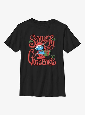 The Smurfs Xmas Gifts Youth T-Shirt