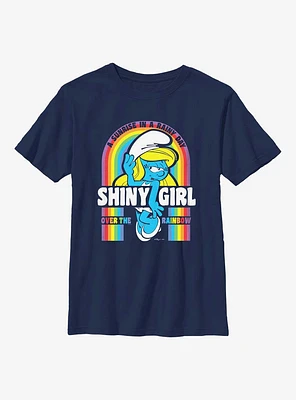 The Smurfs Shiny Girl Youth T-Shirt
