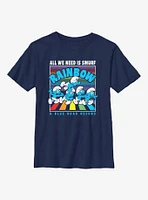 The Smurfs All We Need Is Smurf Youth T-Shirt