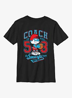 The Smurfs Papa Smurf Coach Youth T-Shirt