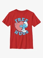 The Smurfs Free Hugs Youth T-Shirt