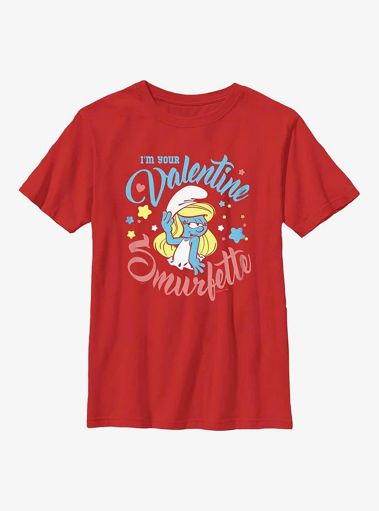 The Smurfs Im Your Valentine Youth T-Shirt