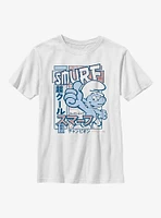 The Smurfs Super Cool Smurf Youth T-Shirt