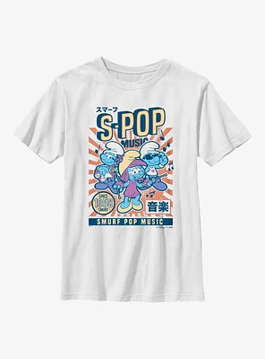 The Smurfs Spop Music Youth T-Shirt