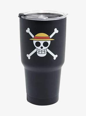 One Piece Straw Hat Crew Jolly Roger Travel Mug
