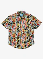 RSVLTS x Bluey "Primary Pals" Button-Up Shirt