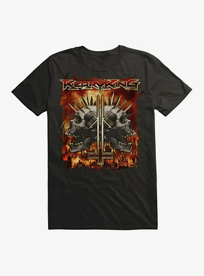 Kerry King Spiked Skulls T-Shirt