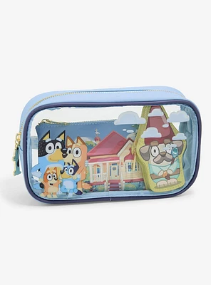 Bluey Heeler Family Cosmetic Bag Set