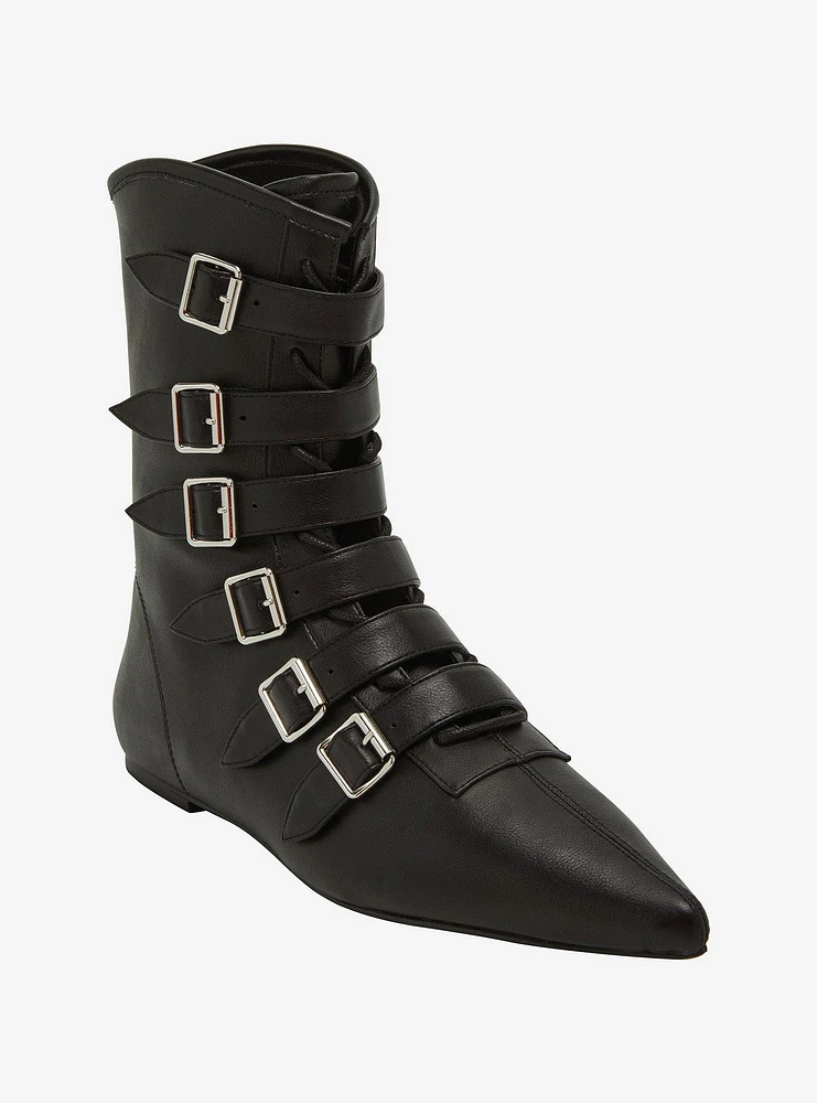 Strange Cvlt Coven Pike Flat Boots