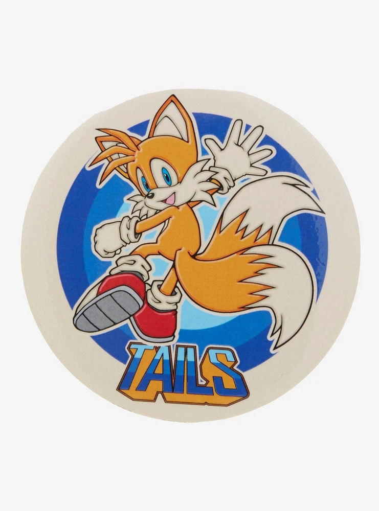 Sonic The Hedgehog Tails 3 Inch Button