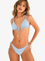 Dippin' Daisy's Serenity Tie String Swim Bottom Baby Blue