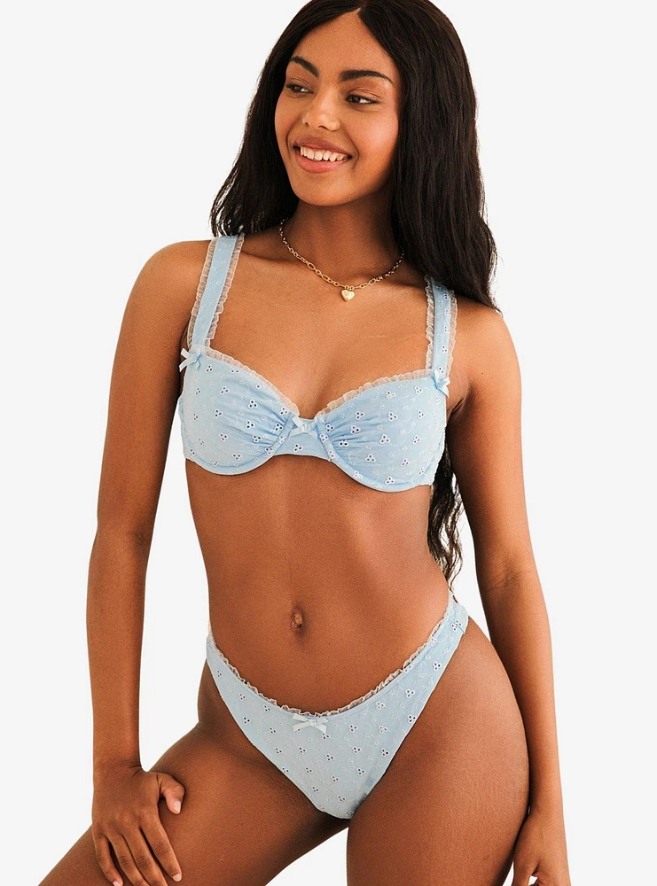 Dippin' Daisy's Priscilla Underwire Swim Top Baby Blue