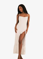 Dippin' Daisy's Higher Love Slit Maxi Dress White