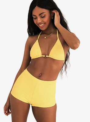 Dippin' Daisy's Farrah Elastic Cover-Up Short Sunshine Waffle