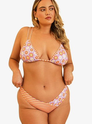 Dippin' Daisy's Billy Double Strap Swim Top Razzle