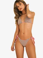 Dippin' Daisy's Mia Cheeky Swim Bottom Watermelon Stripe