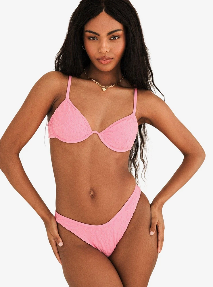 Dippin' Daisy's Daphne Underwire Swim Top Hula Hoop Terry