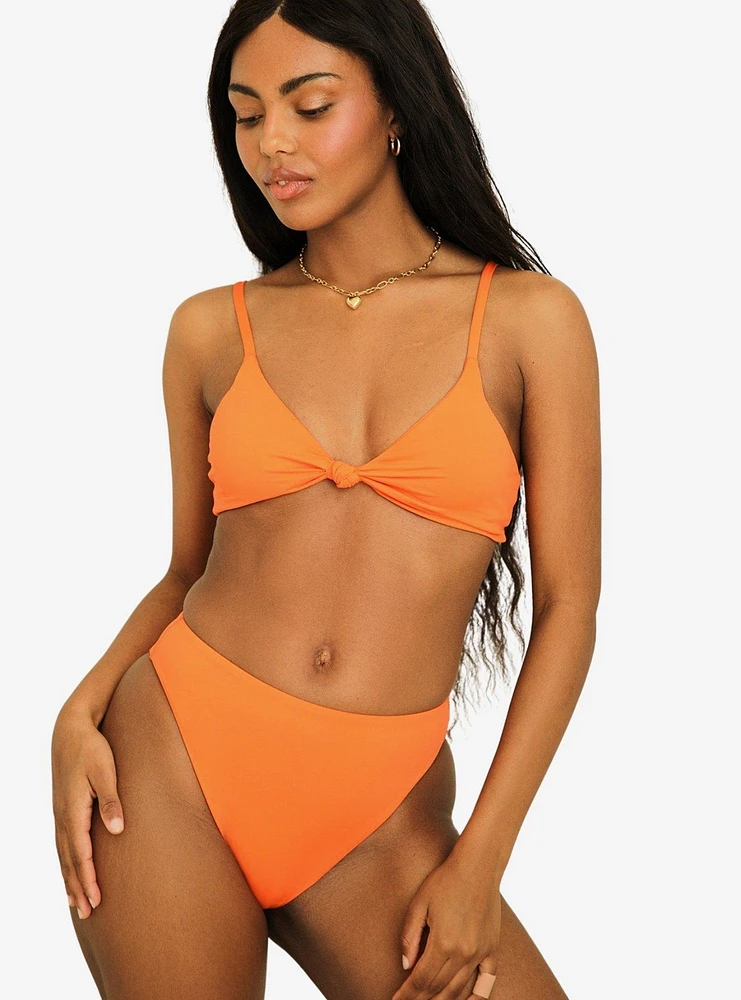 Dippin' Daisy's Seashore High Waist Swim Bottom Blood Orange