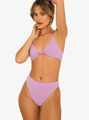 Dippin' Daisy's Seashore High Waist Cheeky Swim Bottom Lavender