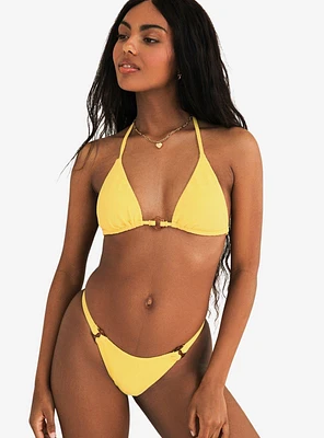 Dippin' Daisy's Halle Cheeky Swim Bottom Sunshine Waffle