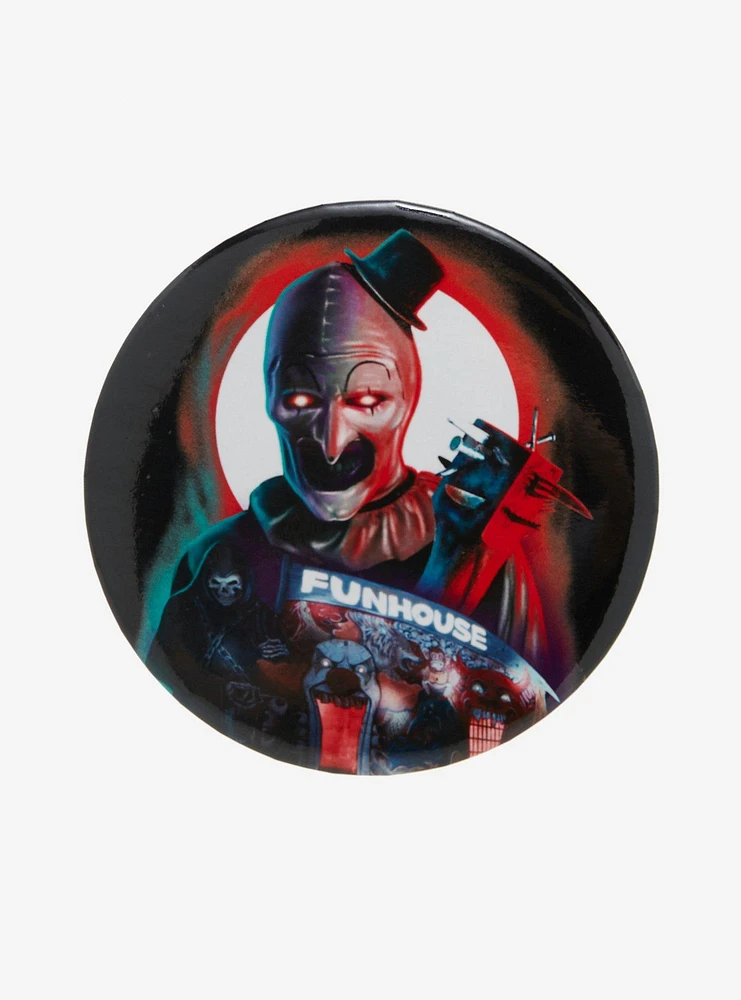 Terrifier Art Fun House 3 Inch Button