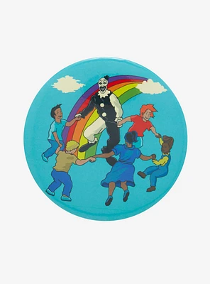 Terrifier Rainbow Children 3 Inch Button