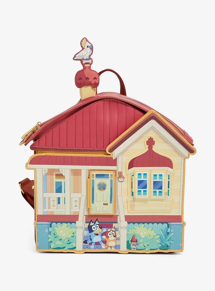 Bluey Heeler House Figural Mini Backpack - BoxLunch Exclusive