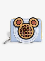 Loungefly Disney Mickey Mouse Waffle Scented Small Zip Wallet - BoxLunch Exclusive