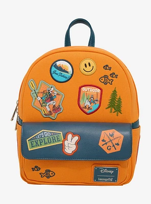 Loungefly Disney A Goofy Movie Camping Canvas Mini Backpack — BoxLunch Exclusive