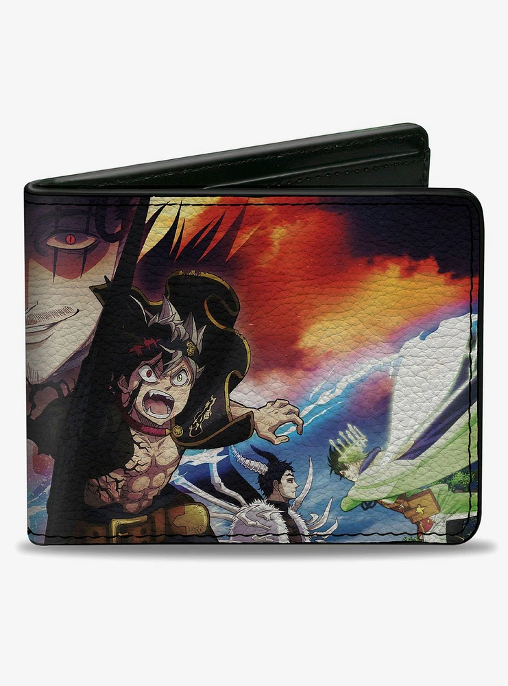 Black Clover Season 3 Cover Art Pose Bifold Wallet