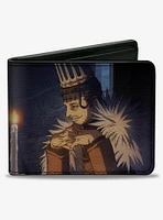 Black Clover Dark Triad Zenon Vanica Dante Candlelight Scene Bifold Wallet