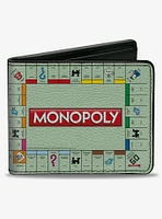 Monopoly Game Board  Layout Bifold Wallet