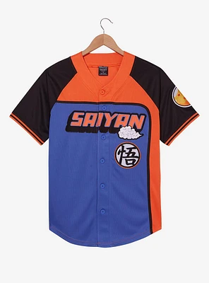 Dragon Ball Z Saiyan Baseball Jersey - BoxLunch Exclusive