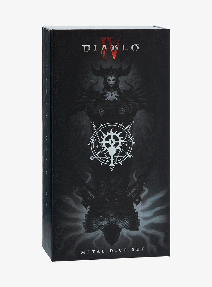 Diablo IV Metal Polyhedral Dice Set