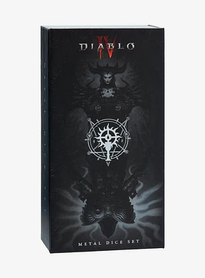 Diablo IV Metal Polyhedral Dice Set