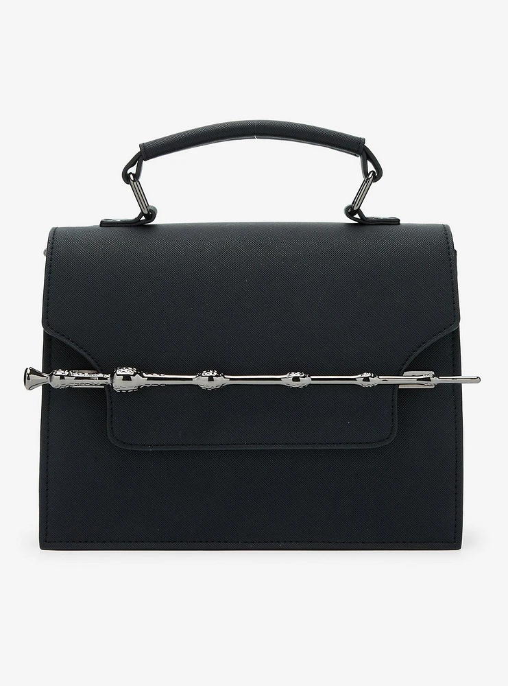 Loungefly Harry Potter Elder Wand Black Convertible Crossbody Bag —  BoxLunch Exclusive