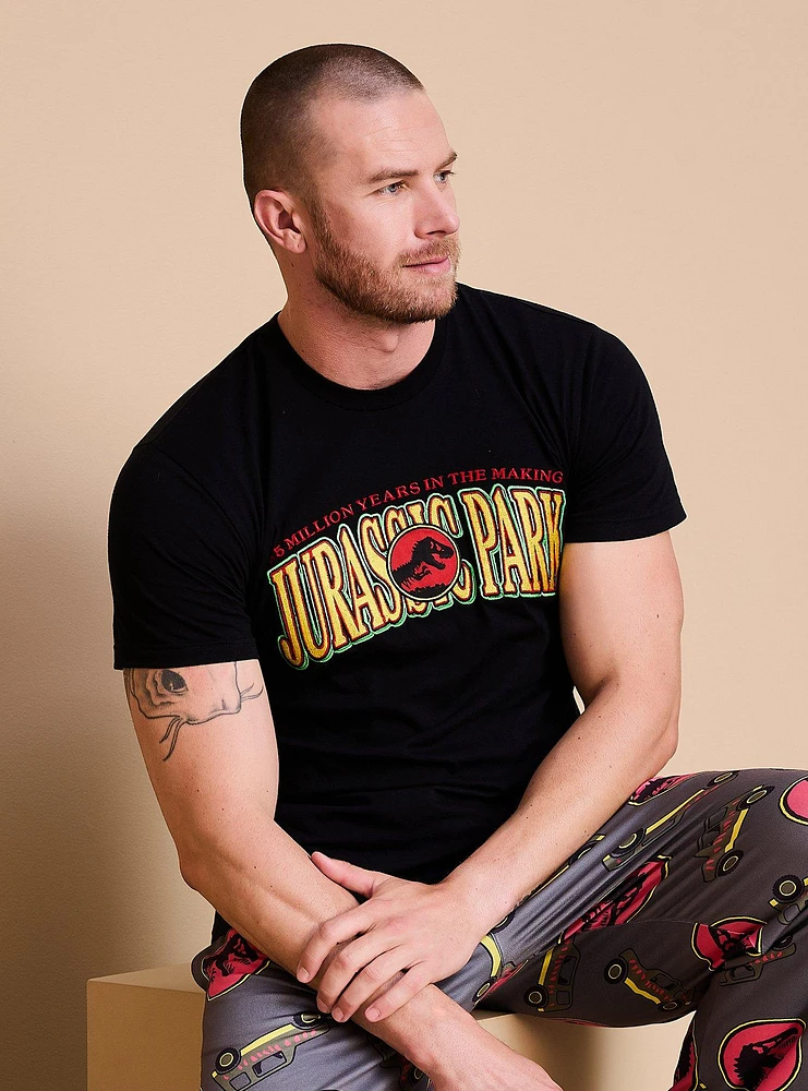 Jurassic Park Embroidered Title T-Shirt - BoxLunch Exclusive