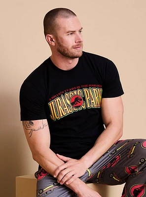 Jurassic Park Embroidered Title T-Shirt - BoxLunch Exclusive