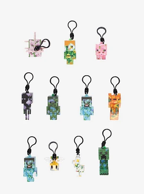 Minecraft Floral Characters Blind Bag Figural Bag Clip