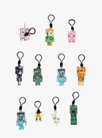 Minecraft Floral Characters Blind Bag Figural Bag Clip