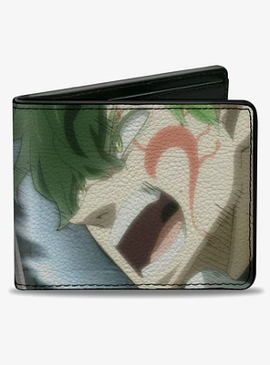 Black Clover Asta Anti Magic Yuno Spirit Dive Face Off Bifold Wallet