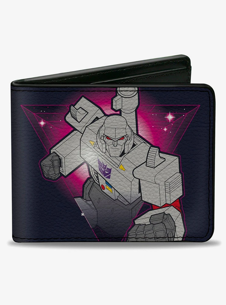 Transformers Megatron Peace Through Tyranny Pose Black Reds Bifold Wallet