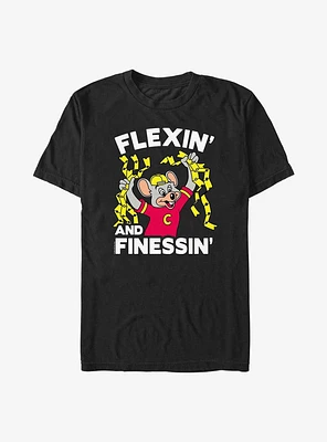 Chuck E Cheese Flexin' And Finessin' T-Shirt