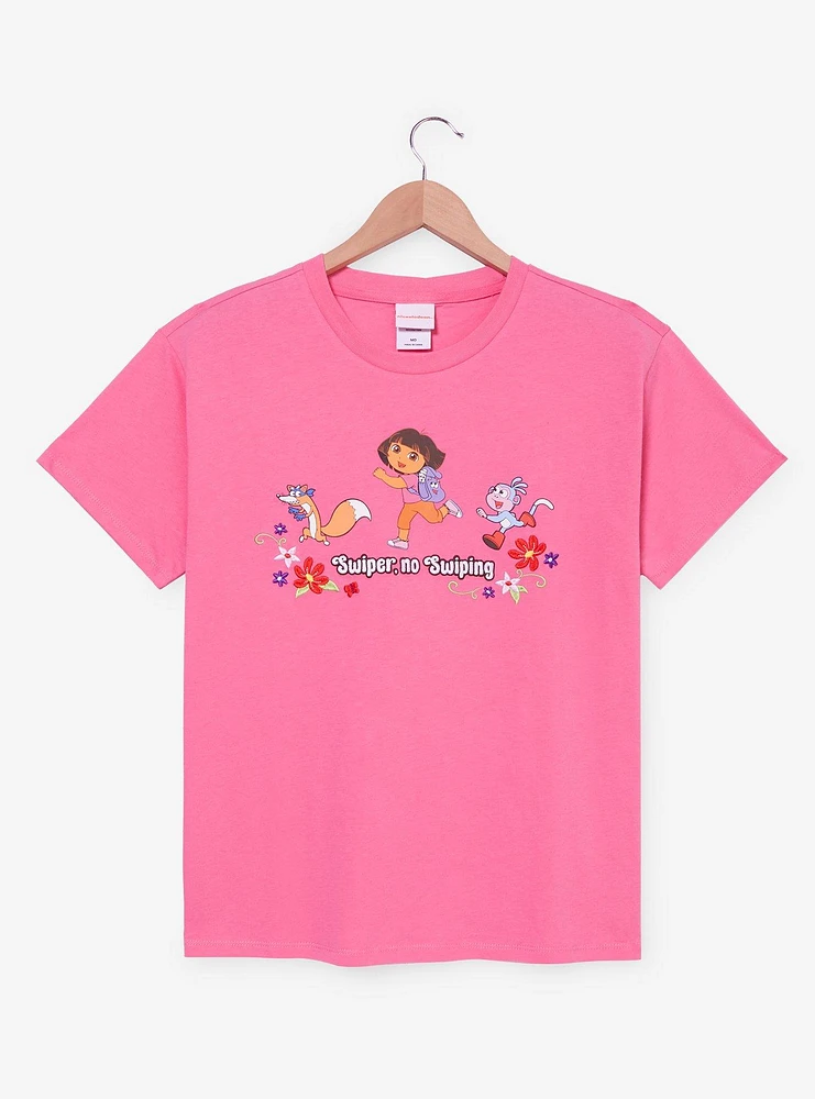 Dora the Explorer Swiper, No Swiping Women's T-Shirt — BoxLunch Exclusive