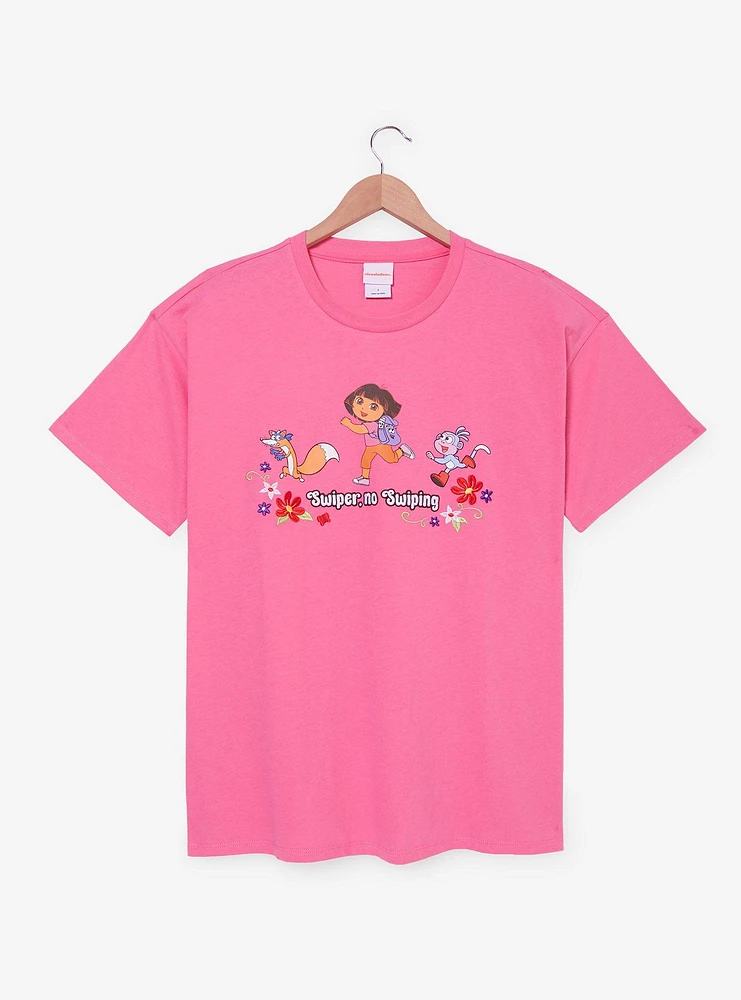 Dora the Explorer Swiper, No Swiping Women's Plus T-Shirt — BoxLunch Exclusive